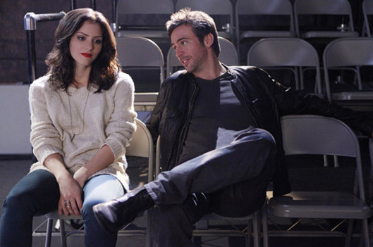 SMASH -- "The Coup" Episode 108 -- Pictured: (l-r) Katharine McPhee as Karen Cartwright, Jack Davenport as Derek Wills -- (Photo by: Craig Blankenhorn/NBC)