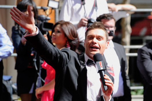 TV personality Ryan Seacrest arrives at the 63rd Annual Primetime Emmy Awards