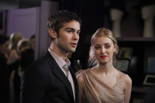 Gossip Girl"It Girl Interupted" Pictured (L-R) Chace Crawford as Nate and Ella Rae Peck as Lola.