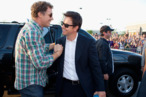 ST. LOUIS - AUGUST 5: Mark Wahlberg and Will Farrell arrive at the premiere of "The Other Guys" at the Weherenberg Chesterfield Galaxy movie theater on August 5, 2010 in St. Louis, Missouri. (Photo by Dilip Vishwanat/Getty Images) *** Local Caption *** Mark Wahlberg;Will Farrell ST. LOUIS - AUGUST 5: Mark Wahlberg and Will Farrell arrive at the premiere of "The Other Guys" at the Weherenberg Chesterfield Galaxy movie theater on August 5, 2010 in St. Louis, Missouri. (Photo by Dilip Vishwanat/Getty Images) *** Local Caption *** Mark Wahlberg;Will Farrell