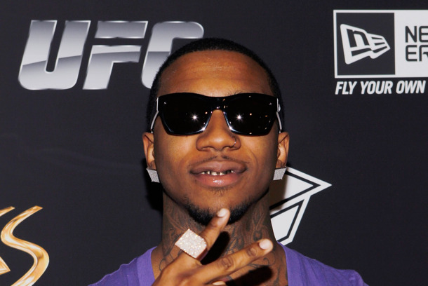 LAS VEGAS - FEBRUARY 15: Recording artist Brandon "Lil B" McCartney arrives at UFC, Famous Stars and Straps and New Era's "The Magic Party" at XS the nightclub on February 15, 2011 in Las Vegas, Nevada. (Photo by Isaac Brekken/Getty Images) *** Local Caption *** Brandon "Lil B" McCartney LAS VEGAS - FEBRUARY 15: Recording artist Brandon "Lil B" McCartney arrives at UFC, Famous Stars and Straps and New Era's "The Magic Party" at XS the nightclub on February 15, 2011 in Las Vegas, Nevada. (Photo by Isaac Brekken/Getty Images) *** Local Caption *** Brandon "Lil B" McCartney
