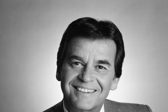 Headshot studio portrait of American television host, producer, and actor Dick Clark, dressed in a blazer and tie, February 25, 1985. (Photo by CBS Photo Archive/Getty Images) Headshot studio portrait of American television host, producer, and actor Dick Clark, dressed in a blazer and tie, February 25, 1985. (Photo by CBS Photo Archive/Getty Images)
