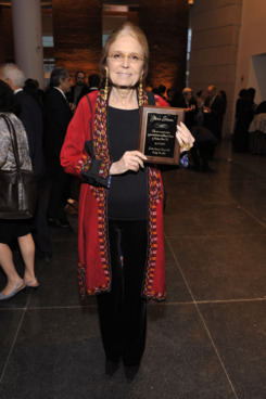 Gloria Steinem==Brooklyn Museum's Annual Gala "The Brooklyn Artists Ball"==The Brooklyn Museum, NYC==April 18, 2012.