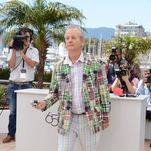 Actor Bill Murray poses at the "Moonrise Kingdom" photocall during the 65th Annual Cannes Film Festival at Palais des Festivals on May 16, 2012 in Cannes, France.
