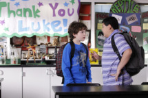MODERN FAMILY - "Tableau Vivant" Manny is upset with Luke for accepting an award under false pretenses - all of which spells trouble for Alex who is counting on them to all work together for a "living art" school project display, on "Modern Family."