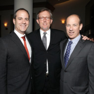 HOLLYWOOD, CA - MARCH 15: (L-R) Showtime Networks Entertainment president David Nevins with Homeland Executive Producers Alex Gansa and Howard Gordon at the Israel Film Festival opening night gala at Paramount Theater on the Paramount Studios lot on March 15, 2012 in Hollywood, California. (Photo by Todd Williamson/WireImage) HOLLYWOOD, CA - MARCH 15: (L-R) Showtime Networks Entertainment president David Nevins with Homeland Executive Producers Alex Gansa and Howard Gordon at the Israel Film Festival opening night gala at Paramount Theater on the Paramount Studios lot on March 15, 2012 in Hollywood, California. (Photo by Todd Williamson/WireImage)