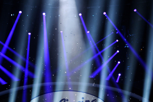 HOLLYWOOD, CA - APRIL 26: Season 10 contestant Stefano performs onstage at FOX's American Idol Season 11 Top 6 To 5 Elimination Show on April 26, 2012 in Hollywood, California. (Photo by FOX via Getty Images) HOLLYWOOD, CA - APRIL 26: Season 10 contestant Stefano performs onstage at FOX's American Idol Season 11 Top 6 To 5 Elimination Show on April 26, 2012 in Hollywood, California. (Photo by FOX via Getty Images)