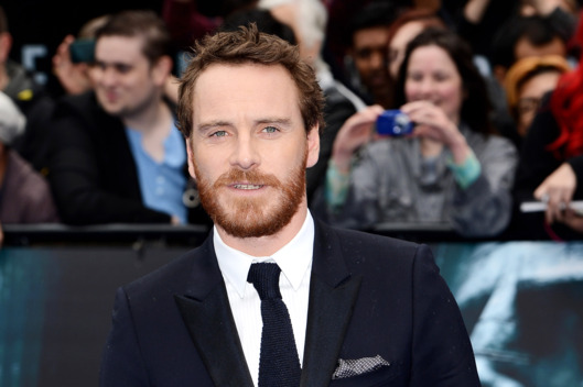 Actor Michael Fassbender attends the world premiere of "Prometheus" at the Empire Leicester Square