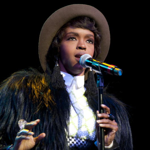 Lauryn Hill performs at the Rock and Roll Hall of Fame tribute concert honoring Aretha Franklin