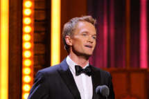 Neil Patrick Harris speaks on stage during the 65th Annual Tony Awards at the Beacon Theatre