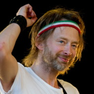 Thom Yorke of British band Radiohead performs as a special surprise performer on The Park stage at the Glastonbury festival near Pilton, Somerset on June 25, 2010. Celebrating it's 40th anniversary this year, the festival showcases some of the world's best artists from all areas of music and performance. This year's headline acts on the main stage include Muse, Gorillaz and Stevie Wonder. U2 were set to also perform until lead singer Bono had to pull out due to needing emergency spinal surgery. AFP PHOTO/Leon Neal (Photo credit should read LEON NEAL/AFP/Getty Images) Thom Yorke of British band Radiohead performs as a special surprise performer on The Park stage at the Glastonbury festival near Pilton, Somerset on June 25, 2010. Celebrating it's 40th anniversary this year, the festival showcases some of the world's best artists from all areas of music and performance. This year's headline acts on the main stage include Muse, Gorillaz and Stevie Wonder. U2 were set to also perform until lead singer Bono had to pull out due to needing emergency spinal surgery. AFP PHOTO/Leon Neal (Photo credit should read LEON NEAL/AFP/Getty Images)