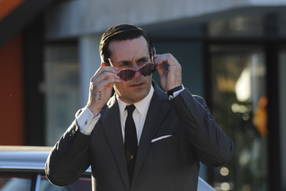 Don Draper (Jon Hamm) - Mad Men - Season 5, Episode 6 - Photo Credit: Michael Yarish/AMC Don Draper (Jon Hamm) - Mad Men - Season 5, Episode 6 - Photo Credit: Michael Yarish/AMC
