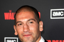 Actor Jon Bernthal arrives at the premiere of AMC's "The Walking Dead" 2nd Season at LA Live Theaters on October 3, 2011