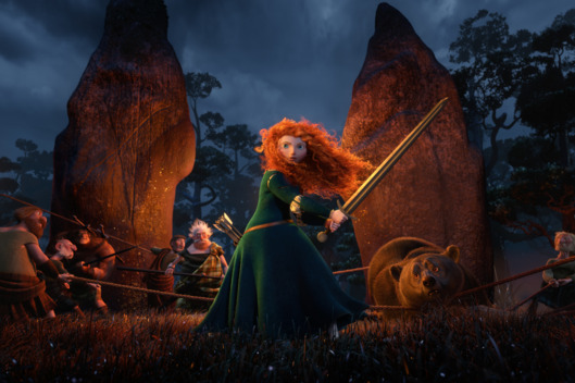 “BRAVE” (Pictured) MERIDA.