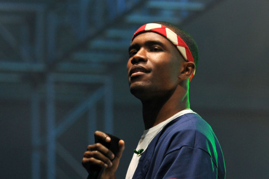 INDIO, CA - APRIL 13: Frank Ocean performs during the 2012 Coachella Music Festival at The Empire Polo Club on April 13, 2012 in Indio, California. (Photo by C Flanigan/FilmMagic)