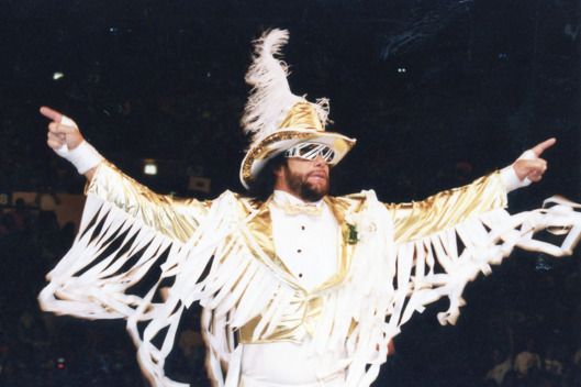 Randy Savage in New York City circa 1991.