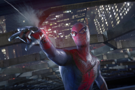 Andrew Garfield stars as Spider-Man in Columbia Pictures' "The Amazing Spider-man," also starring Emma Stone.