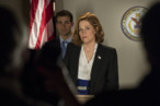 POLITICAL ANIMALS -- Pilot -- Pictured: (l-r) James Wolk as Doug Hammond, Sigourney Weaver as Elaine Barrish -- (Photo by: David Giesbrecht/USA Network) POLITICAL ANIMALS -- Pilot -- Pictured: (l-r) James Wolk as Doug Hammond, Sigourney Weaver as Elaine Barrish -- (Photo by: David Giesbrecht/USA Network)