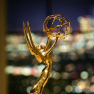 LOS ANGELES, CA - SEPTEMBER 15: An Emmy statuette is seen in the Architectural Digest Greenroom, where celebrities will wait to go onstage during the 57th Annual Primetime Emmy Awards show at the Shrine Auditorium, on September 15, 2005 in Los Angles, California. The Emmys will take place on September 18. (Photo by David McNew/Getty Images) LOS ANGELES, CA - SEPTEMBER 15: An Emmy statuette is seen in the Architectural Digest Greenroom, where celebrities will wait to go onstage during the 57th Annual Primetime Emmy Awards show at the Shrine Auditorium, on September 15, 2005 in Los Angles, California. The Emmys will take place on September 18. (Photo by David McNew/Getty Images)