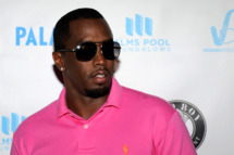 Recording artist Sean "Diddy" Combs arrives at a pool party at the Palms Casino Resort September 4, 2011 in Las Vegas, Nevada.