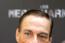 Actor Jean-Claude Van Damme attends 'The Expendables 2' ('Los Mercenarios 2') photocall at Ritz hotel on August 8, 2012 in Madrid, Spain.