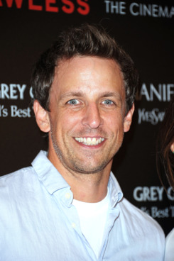 Actor Seth Meyers attends The Cinema Society & Manifesto Yves Saint Laurent screening of The Weinstein Company's "Lawless" at The Paley Center for Media on August 13, 2012 in New York City.