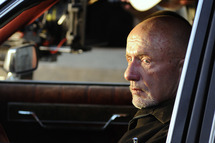 Mike (Jonathan Banks) - Breaking Bad - Season 4, Episode 5 - Photo Credit Ursula Coyote/AMC - BBEpisode405Day8(CamB1)-146