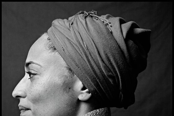 NEW YORK: English novelist Zadie Smith poses for a portrait session in December 2008, New York, NY. (Photo by Steve Pyke/Contour by Getty Images)