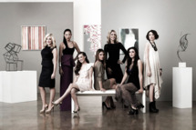 GALLERY GIRLS -- Season:1 -- Pictured: (l-r) Amy Poliakoff, Angela Pham, Maggie Schaffer, Liz Margulies, Kerri Lisa, Claudia Martinez, Chantal Chadwick