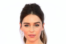 Actress Emilia Clarke arrives at the 64th Annual Primetime Emmy Awards at Nokia Theatre L.A. Live on September 23, 2012 in Los Angeles, California.