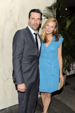 Jon Hamm, Jennifer Westfeldt==The Cinema Society with The Hollywood Reporter & Piaget host an after party for "To Rome With Love"==Casa Lever, NYC==June 20, 2012 Jon Hamm, Jennifer Westfeldt==The Cinema Society with The Hollywood Reporter & Piaget host an after party for "To Rome With Love"==Casa Lever, NYC==June 20, 2012