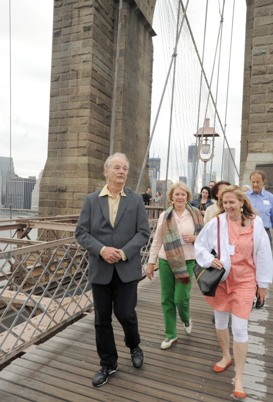 Bill Murray walks during Poets House's 17th Annual Poetry Walk Across The Brooklyn Bridge in Brooklyn, New York.
<P>
Pictured: Bill Murray
<P><B>Ref: SPL405194 110612 </B><BR/>
Picture by: Brock Miller / Splash News<BR/>
</P><P>
<B>Splash News and Pictures</B><BR/>
Los Angeles: 310-821-2666<BR/>
New York: 212-619-2666<BR/>
London: 870-934-2666<BR/>
photodesk@splashnews.com<BR/>
</P> Bill Murray walks during Poets House's 17th Annual Poetry Walk Across The Brooklyn Bridge in Brooklyn, New York.
<P>
Pictured: Bill Murray
<P><B>Ref: SPL405194 110612 </B><BR/>
Picture by: Brock Miller / Splash News<BR/>
</P><P>
<B>Splash News and Pictures</B><BR/>
Los Angeles: 310-821-2666<BR/>
New York: 212-619-2666<BR/>
London: 870-934-2666<BR/>
photodesk@splashnews.com<BR/>
</P>