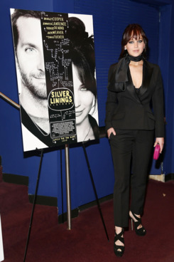 Jennifer Lawrence attends the "Silver Linings Playbook" New York Premiere at Florence Gould Hall on November 11, 2012 in New York City.