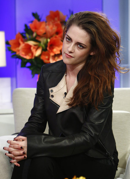 TODAY -- Pictured: Kristen Stewart appears on NBC News' "Today" show -- (Photo by: Peter Kramer/NBC) TODAY -- Pictured: Kristen Stewart appears on NBC News' "Today" show -- (Photo by: Peter Kramer/NBC)