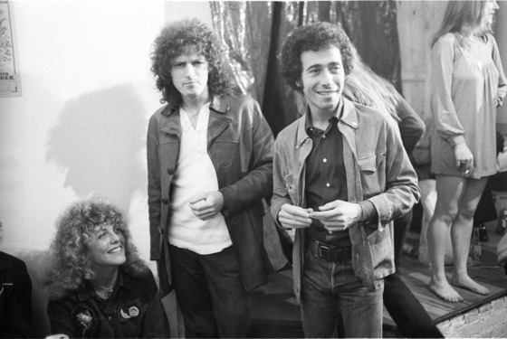 Don Henley and David Geffen. Don Henley and David Geffen.