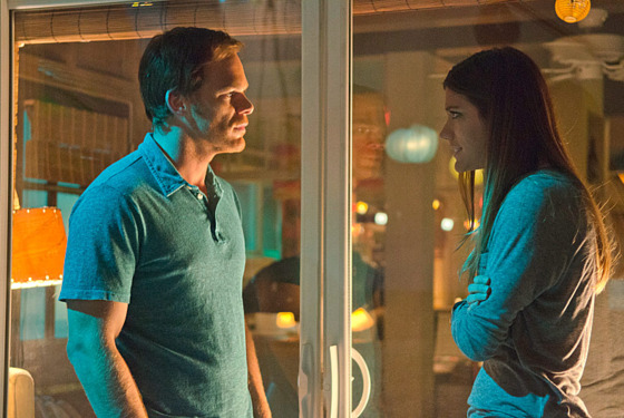 Jennifer Carpenter as Debra Morgan and Michael C. Hall as Dexter Morgan (Season 7, episode 8) Jennifer Carpenter as Debra Morgan and Michael C. Hall as Dexter Morgan (Season 7, episode 8)