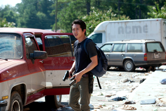 Glenn (Steven Yeun) - The Walking Dead - Season 3, Episode 6 Glenn (Steven Yeun) - The Walking Dead - Season 3, Episode 6