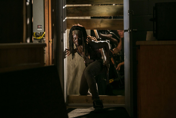 Michonne (Danai Gurira) - The Walking Dead - Season 3, Episode 8 . Michonne (Danai Gurira) - The Walking Dead - Season 3, Episode 8 .