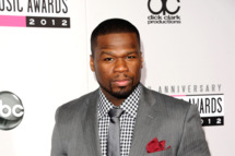 Rapper 50 Cent aka Curtis Jackson attends the 40th American Music Awards held at Nokia Theatre L.A. Live on November 18, 2012 in Los Angeles, California.