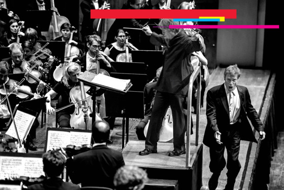 In this Nov. 19, 2012 photo provided Lincoln Center, Simon Keenlyside performs at the edge of the stage in the title role for a searing concert version of Berg's "Wozzeck" with the Philharmonia Orchestra at Avery Fisher Hall at Lincoln Center in New York. With the right singers and musicians, opera doesn't need sets and costumes to be convincing. The cast wore simple clothes, mostly black with some white, that would not have been out of place had they been listeners in the auditorium. The only props were a few bottles. There was no need to depict houses, streets and woods.The singers acted with such conviction that the 90-minute, three-act performance was riveting from start to finish. (AP Photo/Lincoln Center, Stephanie Berger) In this Nov. 19, 2012 photo provided Lincoln Center, Simon Keenlyside performs at the edge of the stage in the title role for a searing concert version of Berg's "Wozzeck" with the Philharmonia Orchestra at Avery Fisher Hall at Lincoln Center in New York. With the right singers and musicians, opera doesn't need sets and costumes to be convincing. The cast wore simple clothes, mostly black with some white, that would not have been out of place had they been listeners in the auditorium. The only props were a few bottles. There was no need to depict houses, streets and woods.The singers acted with such conviction that the 90-minute, three-act performance was riveting from start to finish. (AP Photo/Lincoln Center, Stephanie Berger)