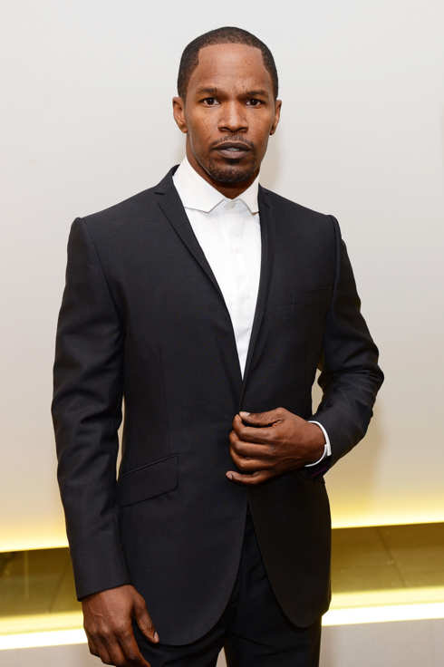 Actor Jamie Foxx attends the Los Angeles Premiere of "A Man's Story" at WME Screening Room on November 1, 2012 in Los Angeles, California.
