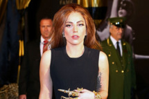 Lady Gaga attends the launch of her new fragrance Fame by Lady Gaga at Harrods on October 7, 2012 in London, England.
