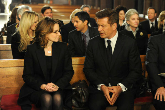 30 ROCK -- "My Whole Life is Thunder" Episode 708 -- Pictured: (l-r) Tina Fey as Liz Lemon, Alec Baldwin as Jack Donaghy 30 ROCK -- "My Whole Life is Thunder" Episode 708 -- Pictured: (l-r) Tina Fey as Liz Lemon, Alec Baldwin as Jack Donaghy