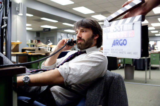 BEN AFFLECK as Tony Mendez on the set of “ARGO,” a presentation of Warner Bros. Pictures in association with GK Films, to be distributed by Warner Bros. Pictures.