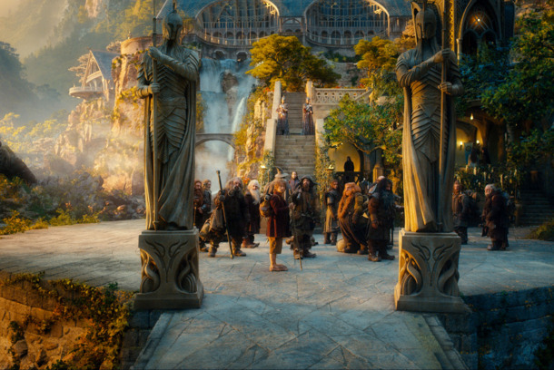 (L-r) PETER HAMBLETON as Gloin, DEAN O’GORMAN as Fili, JOHN CALLEN as Oin, KEN STOTT as Balin, MARTIN FREEMAN as Bilbo Baggins, JAMES NESBITT as Bofur, AIDAN TURNER as Kili, STEPHEN HUNTER as Bombur, WILLIAM KIRCHER as Bifur, JED BROPHY as Nori and MARK HADLOW as Dori in the fantasy adventure “THE HOBBIT: AN UNEXPECTED JOURNEY,” a production of New Line Cinema and Metro-Goldwyn-Mayer Pictures (MGM), released by Warner Bros. Pictures and MGM. (L-r) PETER HAMBLETON as Gloin, DEAN O’GORMAN as Fili, JOHN CALLEN as Oin, KEN STOTT as Balin, MARTIN FREEMAN as Bilbo Baggins, JAMES NESBITT as Bofur, AIDAN TURNER as Kili, STEPHEN HUNTER as Bombur, WILLIAM KIRCHER as Bifur, JED BROPHY as Nori and MARK HADLOW as Dori in the fantasy adventure “THE HOBBIT: AN UNEXPECTED JOURNEY,” a production of New Line Cinema and Metro-Goldwyn-Mayer Pictures (MGM), released by Warner Bros. Pictures and MGM.