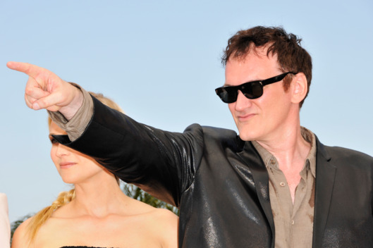 Quentin Tarantino and Diane Kruger at the photo call of "Inglourious Basterds", during 62nd Cannes Film Festival.
