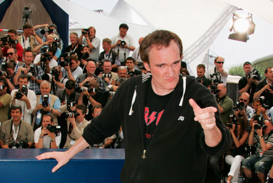 CANNES, FRANCE - MAY 22: Director Quentin Tarantino attends a photocall promoting the film "Death Proof" at the Palais des Festivals during the 60th International Cannes Film Festival on May 22, 2007 in Cannes, France. (Photo by Francois Durand/Getty Images) *** Local Caption *** Quentin Tarantino CANNES, FRANCE - MAY 22: Director Quentin Tarantino attends a photocall promoting the film "Death Proof" at the Palais des Festivals during the 60th International Cannes Film Festival on May 22, 2007 in Cannes, France. (Photo by Francois Durand/Getty Images) *** Local Caption *** Quentin Tarantino
