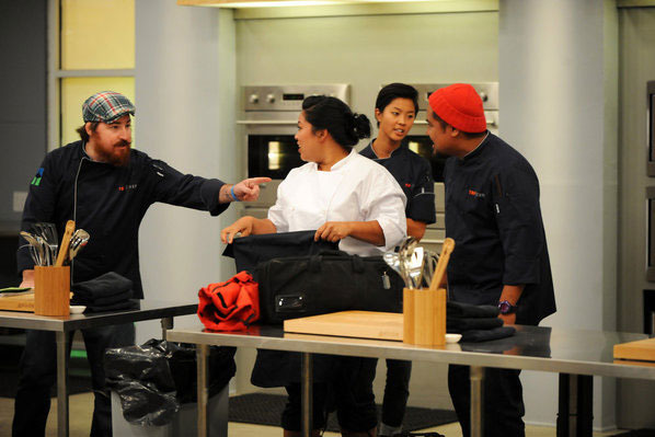 "You need to wear a great hat if you want to cook in this kitchen."