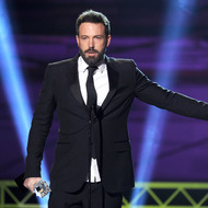 Director Ben Affleck onstage at the 18th Annual Critics' Choice Movie Awards held at Barker Hangar on January 10, 2013 in Santa Monica, California. Director Ben Affleck onstage at the 18th Annual Critics' Choice Movie Awards held at Barker Hangar on January 10, 2013 in Santa Monica, California.