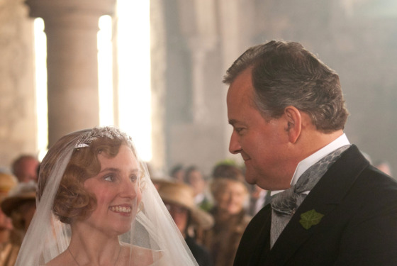 Downton Abbey Season 3Sundays, January 6 - February 17, 2013 on MASTERPIECE on PBS Shown from left to right: Laura Carmichael as Lady Edith, Hugh Bonneville as Earl of Grantham, Robert© Carnival Film & Television Limited 2012 for MASTERPIECEThis image may be used only in the direct promotion of MASTERPIECE CLASSIC. No other rights are granted. All rights are reserved. Editorial use only. USE ON THIRD PARTY SITES SUCH AS FACEBOOK AND TWITTER IS NOT ALLOWED. Downton Abbey Season 3Sundays, January 6 - February 17, 2013 on MASTERPIECE on PBS Shown from left to right: Laura Carmichael as Lady Edith, Hugh Bonneville as Earl of Grantham, Robert© Carnival Film & Television Limited 2012 for MASTERPIECEThis image may be used only in the direct promotion of MASTERPIECE CLASSIC. No other rights are granted. All rights are reserved. Editorial use only. USE ON THIRD PARTY SITES SUCH AS FACEBOOK AND TWITTER IS NOT ALLOWED.